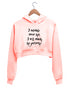 Quirkipedia SOLEMNLY SMASH THE PATRIARCHY Feminism Feminista, Womens Crop Hoodies